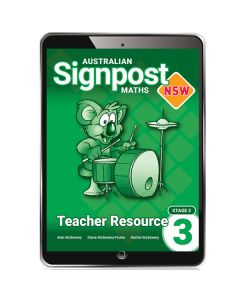 Australian Signpost Maths NSW Teacher Resource 3 4e, digital (Code Emailed)