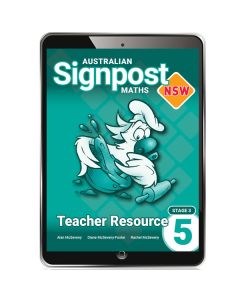 Australian Signpost Maths NSW Teacher Resource 5 4e, digital (Code Emailed)