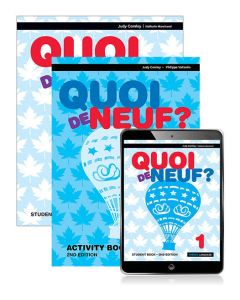 Quoi de Neuf? 1 Student Book, eBook and Activity Book, 2nd Edition