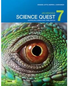 Jacaranda Science Quest 7 for the Australian Curriculum 3E learnON & Print