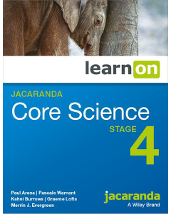 Jacaranda Core Science Stage 4 NSW AC 2ed learnON (Code Emailed)