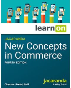 Jacaranda New Concepts in Commerce 4E NSW AC learnON (Code Emailed)