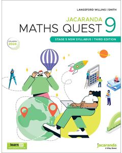 Jacaranda Maths Quest 9 Stage 5 NSW Syllabus 3e learnON & print