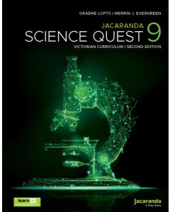 Jacaranda Science Quest 9 Victorian Curriculum 2E learnON & Print