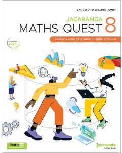 Jacaranda Maths Quest 8 Stage 4 NSW Syllabus 3e learnON & print