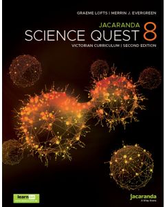 Jacaranda Science Quest 8 Victorian Curriculum 2E learnON & Print