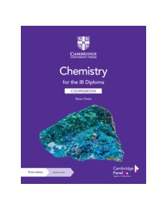 Chemistry for the IB Diploma Coursebook with 2-year digital, 3e