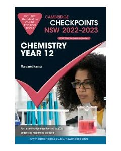 Cambridge Checkpoints NSW Chemistry Year 12 2022-23