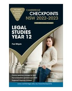 Cambridge Checkpoints NSW Legal Studies Year 12 2022-23