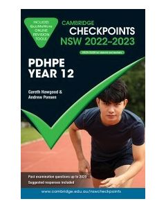 Cambridge Checkpoints NSW PDHPE Year 12 2022-23