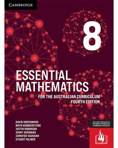 Essential Mathematics for the Australian Curriculum Year 8 4e (print & digital)