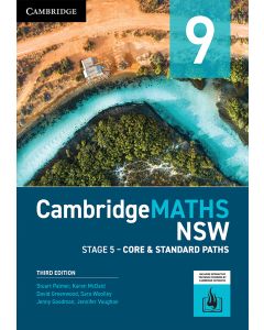 CambridgeMATHS NSW Year 9 Core & Standard Paths 3e (print & digital)