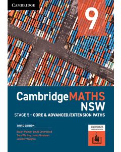 CambridgeMATHS NSW Year 9 Core & Advanced/Extension Paths 3e (print & digital) 