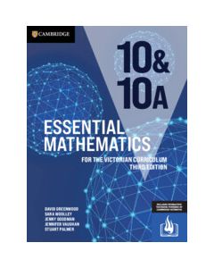 Essential Mathematics for the Victorian Curriculum 10 3ed (print and digital)