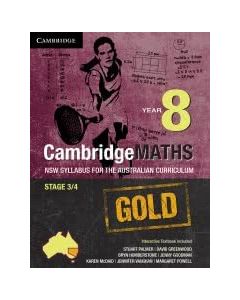 CambridgeMaths GOLD NSW for AC Year 8 (print and digital)