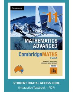 CambridgeMATHS Mathematics Advanced Year 11 digital (Code Emailed)