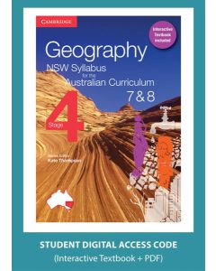 Geography NSW for the AC Stage 4 Year 7&8 digital (Code Emailed)