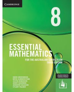 Essential Mathematics Australian Curriculum Year 8 3e (print and interactive textbook)