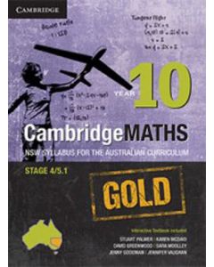 CambridgeMATHS GOLD NSW for AC Year 10 (print and digital)