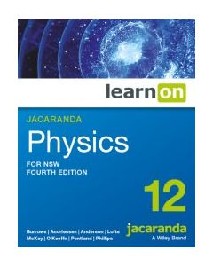 Jacaranda Physics 12 4E for NSW learnON (Code Emailed)