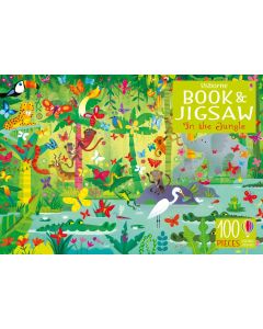 Usborne Book and Jigsaw: In the Jungle 100 Pieces (Ages 5+)