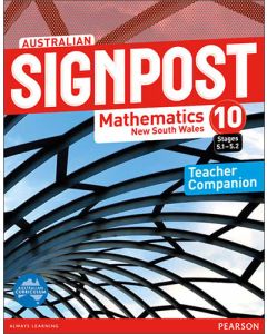 Australian Signpost Mathematics NSW 10 (5.1-5.2) Teacher Companion [Limited stock]