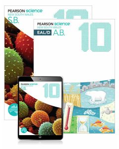 Pearson Science NSW 10 Student Book, eBook and EAL/D Activity Book