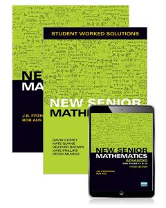 New Senior Mathematics Advanced Year 11 & 12 Student Book, eBook and Student Worked Solutions Book (3e)