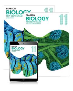 Pearson Biology 11 NSW Student Book, eBook and Skills & Assessment Book