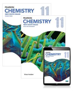 Pearson Chemistry 11 NSW Student Book, eBook and Skills & Assessment Book