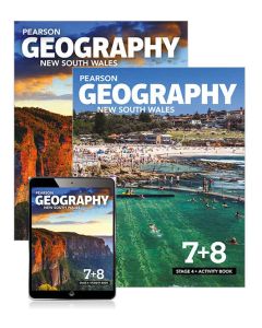 Pearson Geography NSW Stage 4 Student Book, eBook and Activity Book