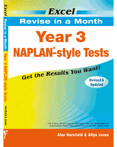 Excel Revise in a Month Year 3 NAPLAN*-style Tests