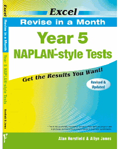 Excel Revise in a Month Year 5 NAPLAN*-style Tests