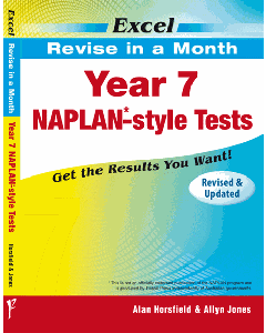 Excel Revise in a Month Year 7 NAPLAN*-style Tests