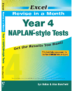 Excel Revise in a Month Year 4 NAPLAN*-style Tests