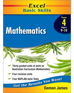 Excel Basic Skills: Mathematics Year 4