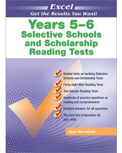 Excel Selective Schools and Scholarship Reading Tests Years 5–6 (2022 Edition)