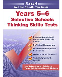 Excel Selective Schools and Scholarship Thinking Skills Tests Years 5-6