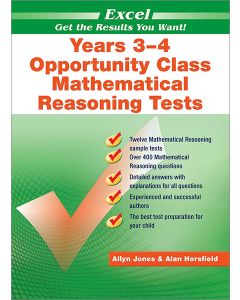 Excel Opportunity Class Mathematical Reasoning Tests Years 3–4