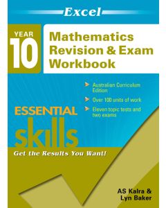 Excel Essential Skills: Year 10 Mathematics Revision and Exam Workbook (2024 Edition)