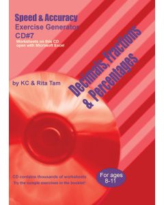 Exercise Generator 7 Decimals, Fractions and Percentages (ages 8-11)