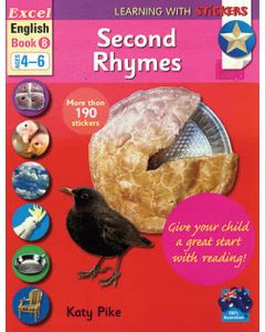 Excel Learning with Stickers: English Book 8 School Skills - Rhymes, Reading Comprehension (Ages 4 to 6)