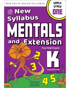 New Syllabus Mentals and Extension Kindergarten