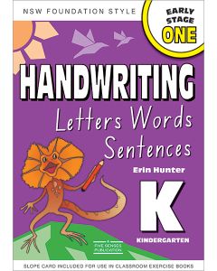 Handwriting, Letters, Words, Sentences Kindergarten