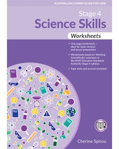 Stage 4 Science Skills Worksheets (print + digital)