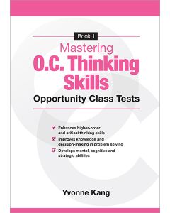 Mastering O.C. Thinking Skills Opportunity Class Tests Book 1