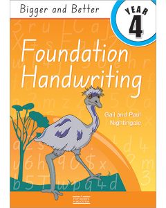 Bigger and Better Foundation Handwriting 4