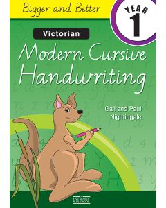 Bigger and Better Victorian Modern Cursive Handwriting 1