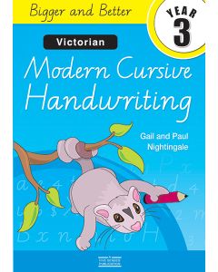 Bigger and Better Victorian Modern Cursive Handwriting 3