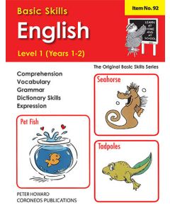 English Level 1 Yrs 1 - 2 (Basic Skills No. 92)